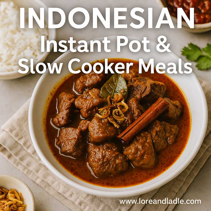 11 Bold Indonesian Flavors: Instant Pot & Slow Cooker Meals