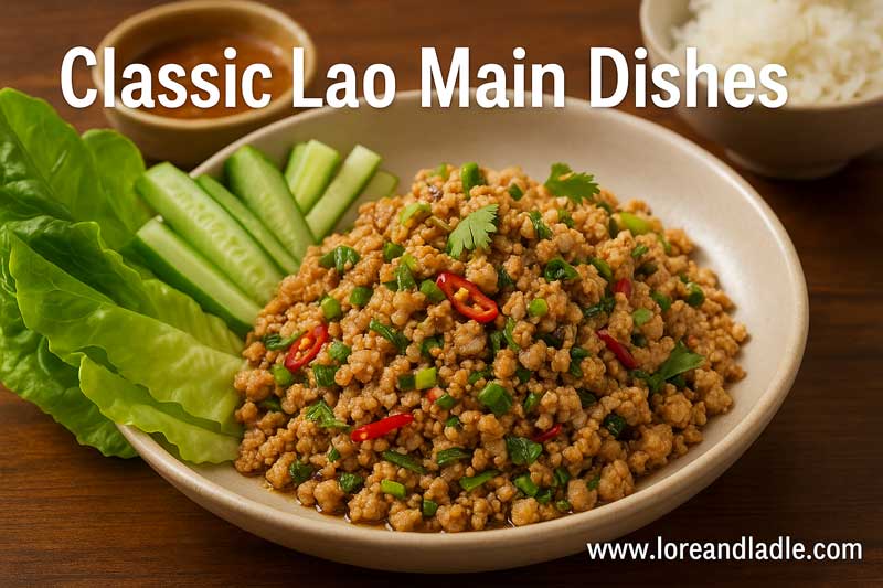 Crowd-Pleasing Lao Main Dishes for Potlucks