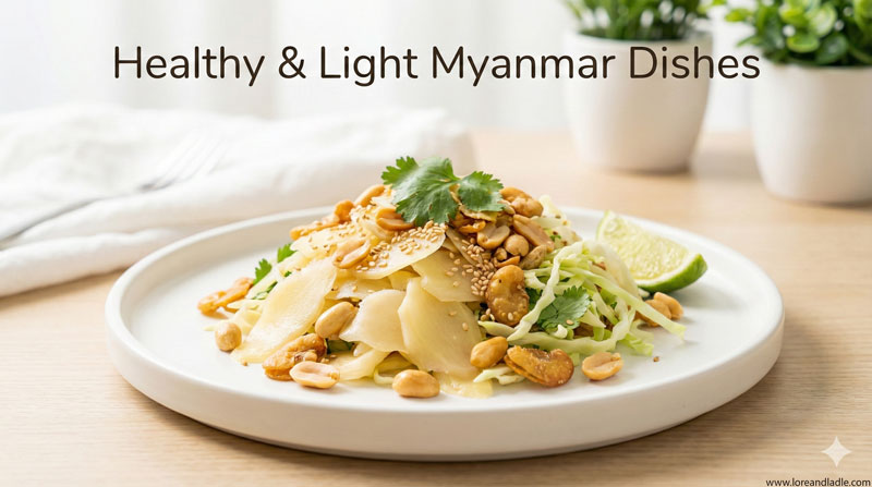 Healthy Myanmar Sauces & Sides for Light Dishes