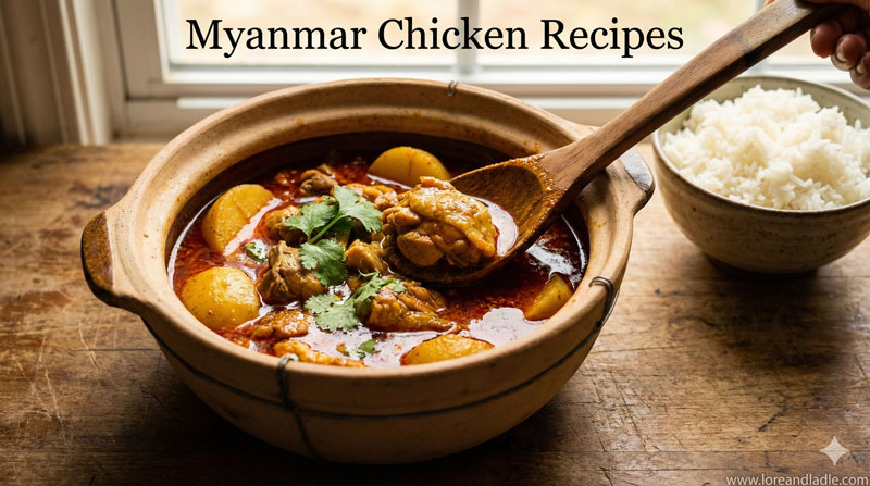 Hearty Myanmar Chicken Recipes to Stay Full