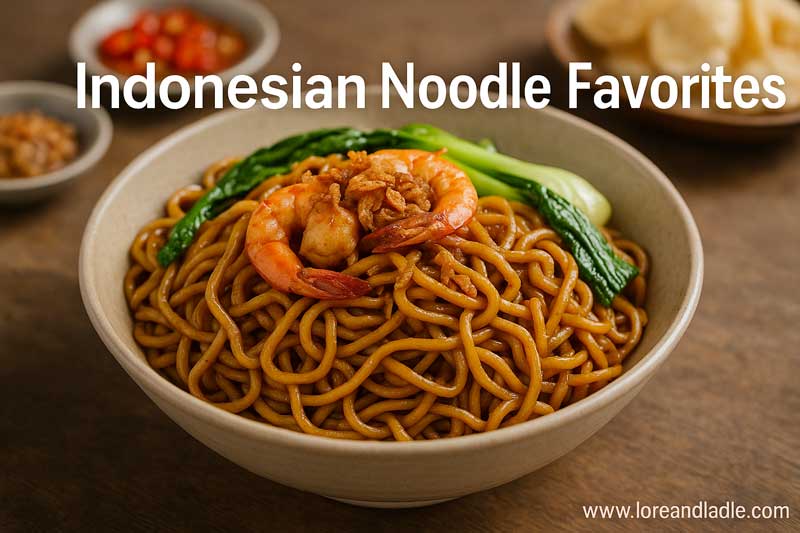 Indonesian Peanut Noodle Bowls: Budget Dishes Americans Love