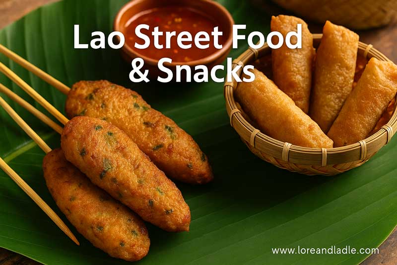 Lao Street Food & Snacks: Cozy Dinner Ideas