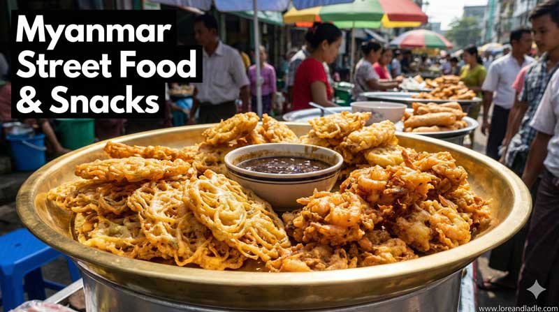 Lightened-Up Myanmar Street Food & Snacks: Guilt-Free Flavor