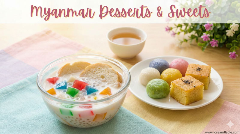 Myanmar Desserts: Easy Sweets for Beginners at Home