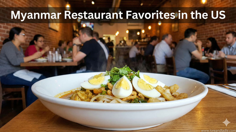 Myanmar Favorites in U.S. Restaurants to Share With Friends