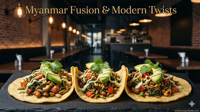 Myanmar Fusion: Modern Twists to Share with Friends