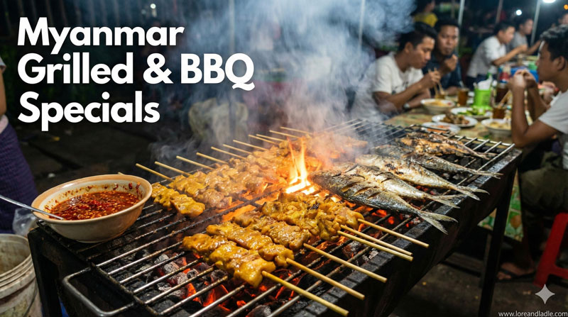 Myanmar Grilled & BBQ Roadmap for Beginners at Home