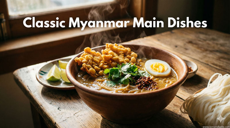 Myanmar’s Hearty Main Dishes That Keep You Satisfied Longer