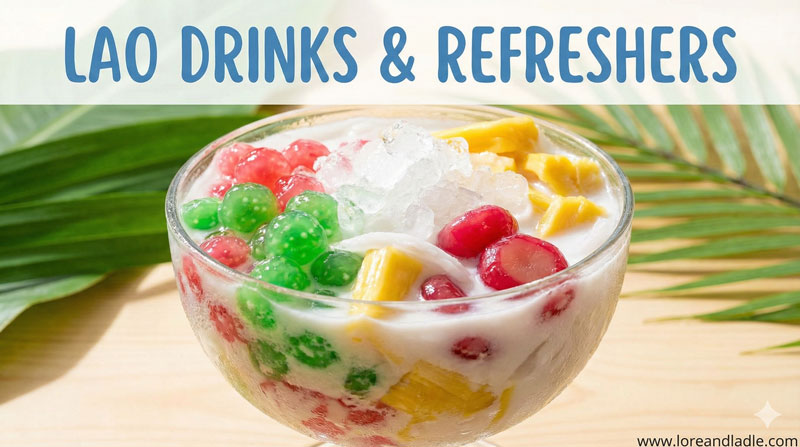 Top Lao Drinks & Refreshers for U.S. Beginners