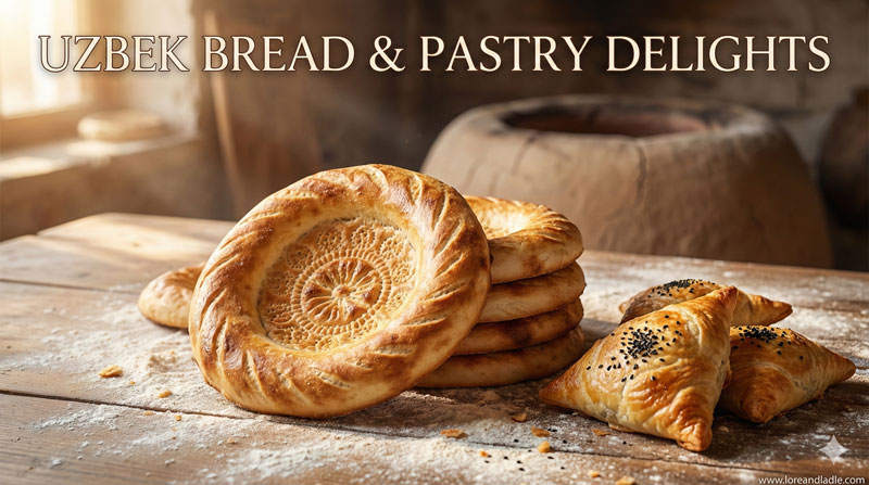 Best Qazi Recipes: Uzbek Bread & Pastry Delights