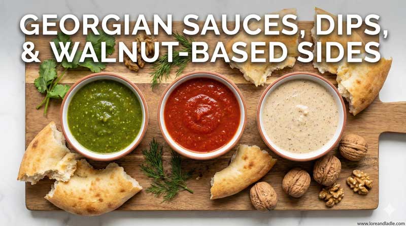 Creamy Walnut Sauce for Veggies: Host a Georgian Night