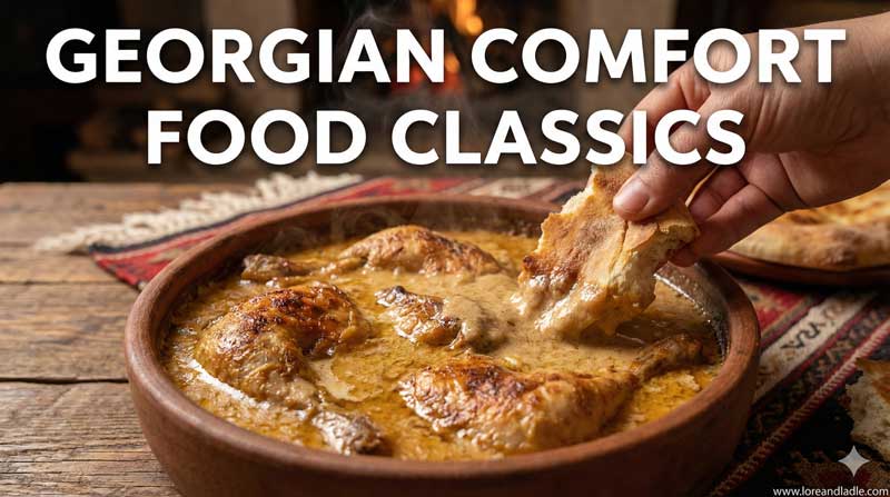 Georgian Sunday Dinner at Home: Family-Style Feast