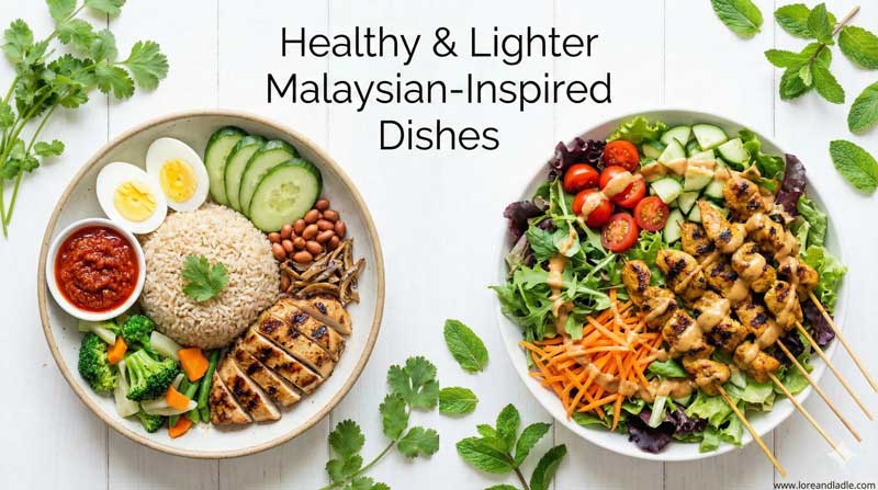 Low-Oil Nasi Lemak Bowls: Restaurant-Style Recipe