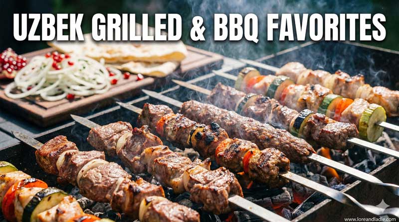 Manti Recipes: Uzbek Grilled & BBQ Favorites