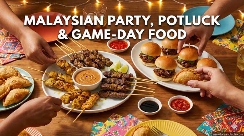 Nasi Lemak Party Bar: Must-Try Appetizer Recipe