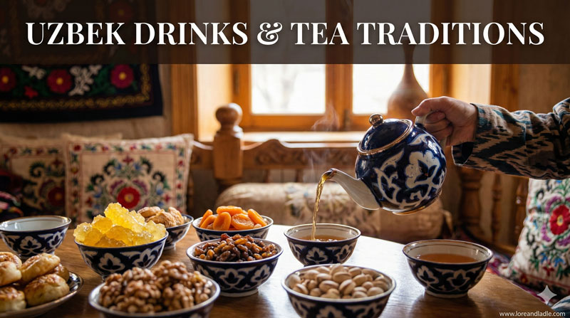 Qazi Recipes: Uzbek Tea & Drinks Traditions