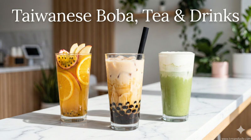 Taiwanese Boba & Tea Favorites for Your Home Kitchen